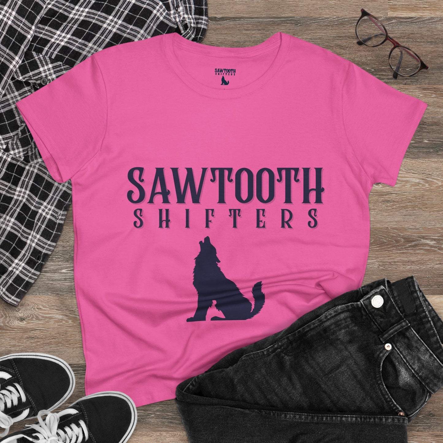 Sawtooth Shifters Women's Midweight Cotton Tee