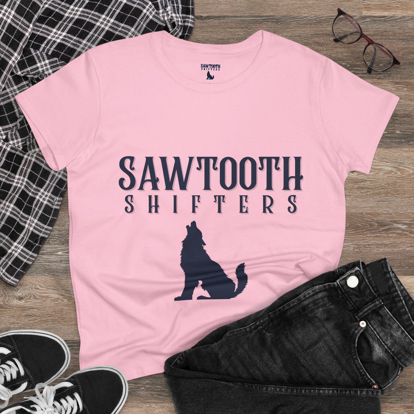 Sawtooth Shifters Women's Midweight Cotton Tee
