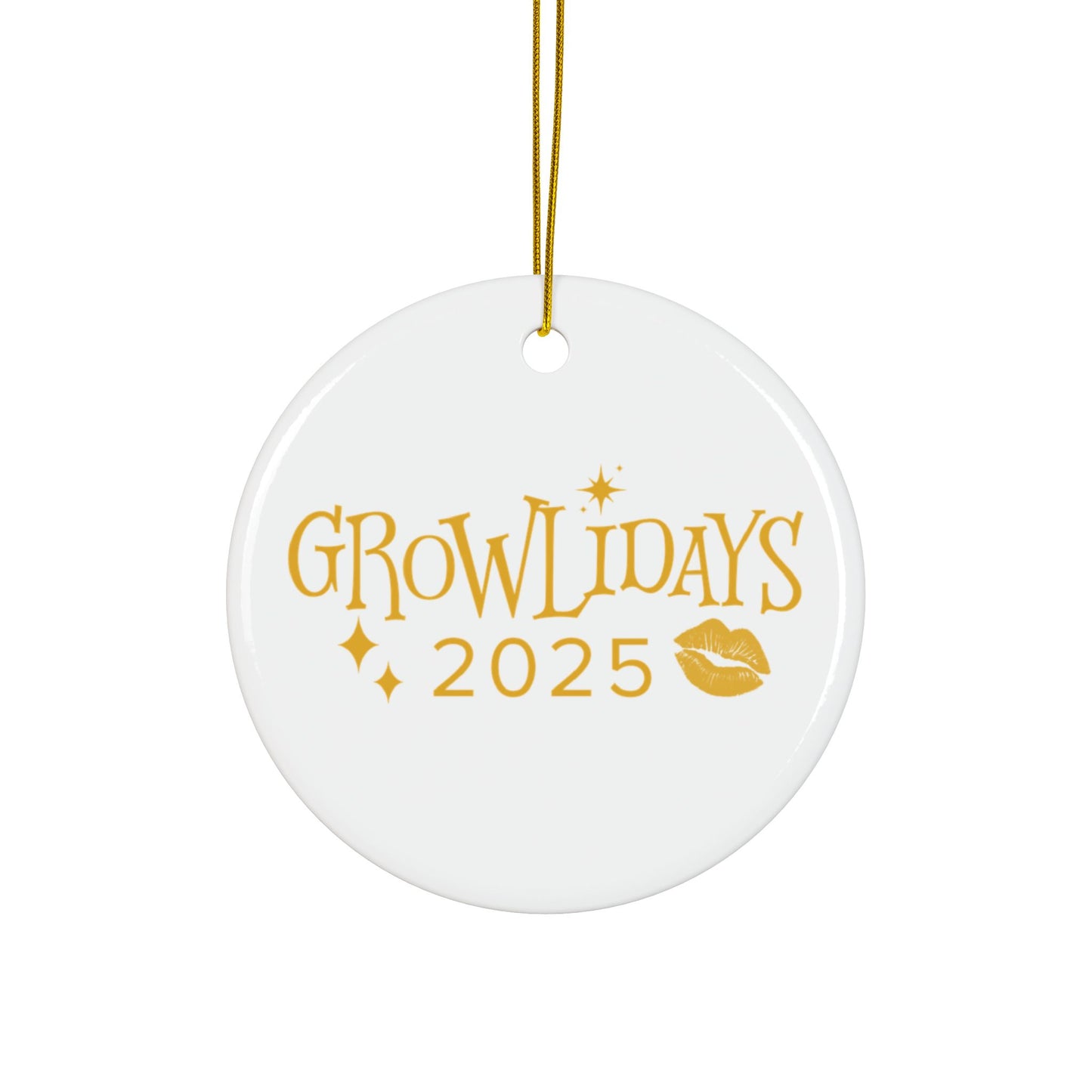 Bibi le Bonnet Growlidays Ceramic Ornament