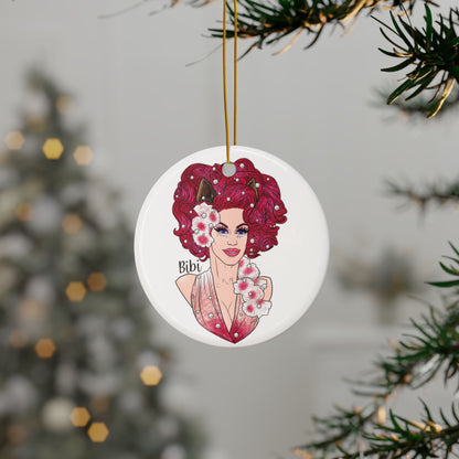Bibi le Bonnet Growlidays Ceramic Ornament