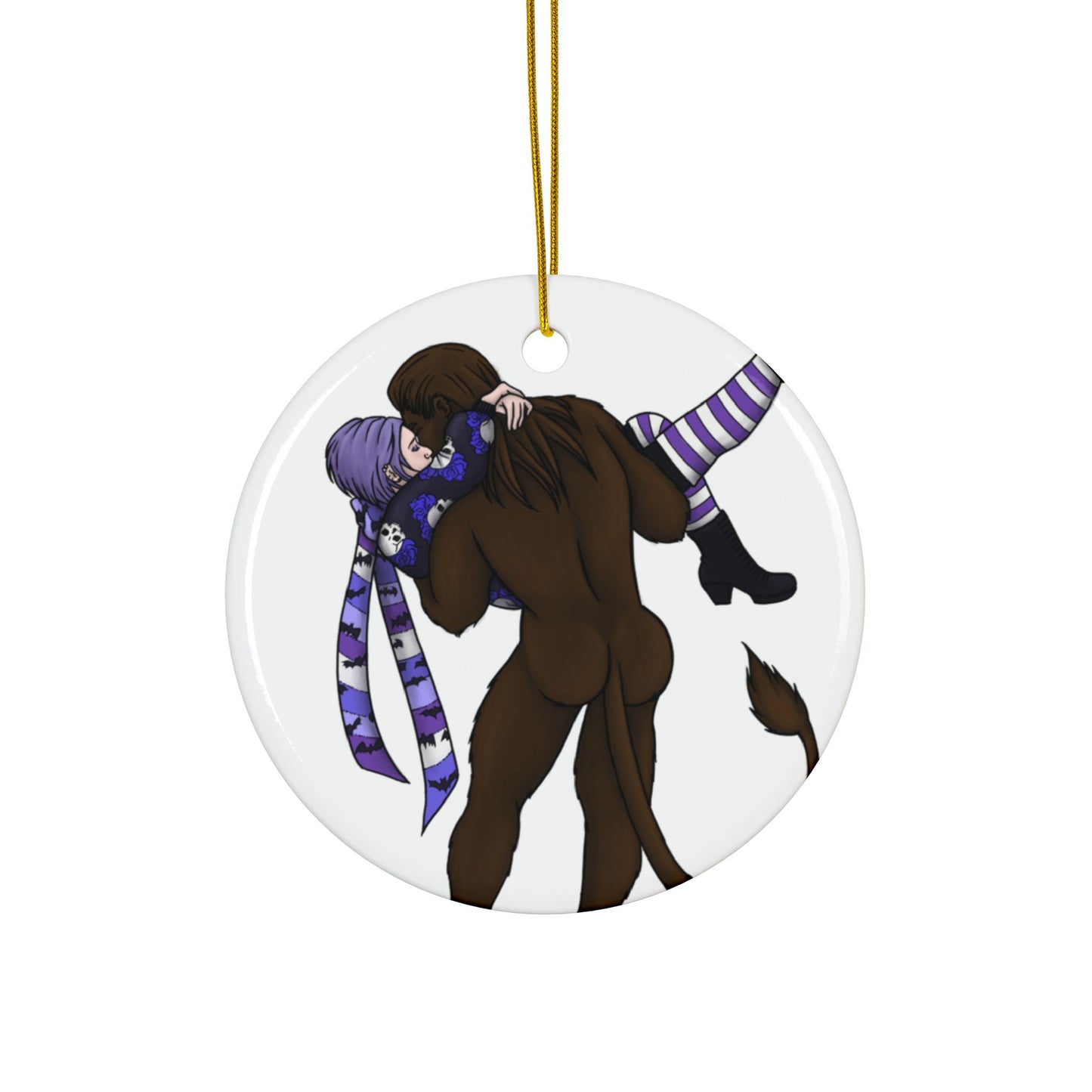 Bigfoot Growlidays 2025 Ceramic Ornament