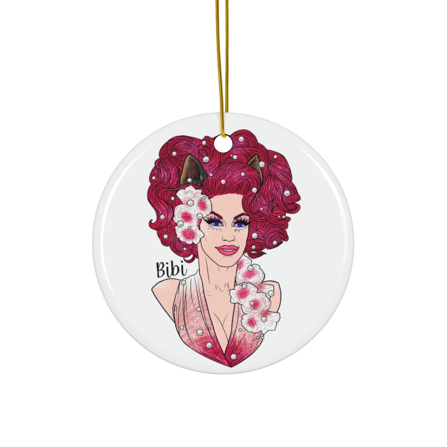 Bibi le Bonnet Growlidays Ceramic Ornament