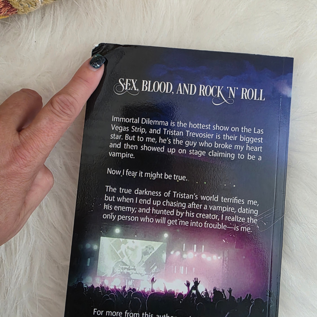 Because the Night Damaged Discounted Paperback Books--Signed