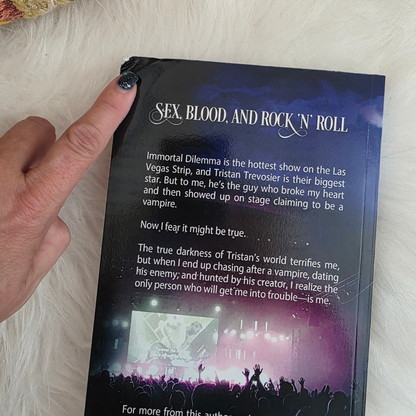Because the Night Damaged Discounted Paperback Books--Signed