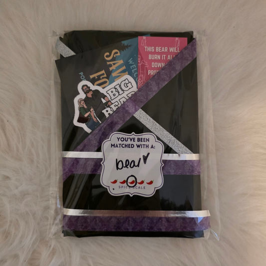 Mate Match: Blind Date with a Book--Signed Paperback--Bear