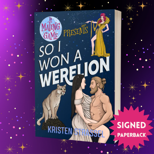 So I Won a Werelion SIGNED PAPERBACK